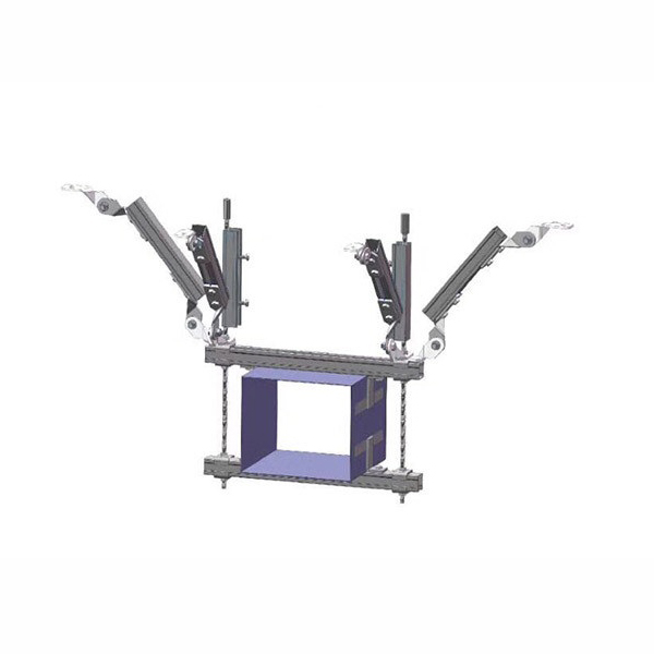 矩形风管纵向支撑装配